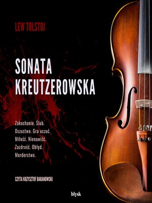 cover image of Sonata Kreutzerowska